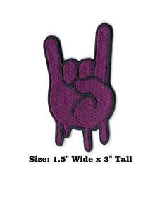 1 pieza Parche bordado con guantes blancos de H-Town Houston Texas para planchar - Multicolor - Ver 9