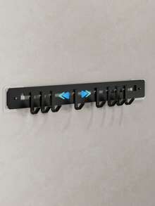 1个厨房挂钩，免钻孔多功能家用支架，壁挂式厨房用具收纳架，壁挂式收纳架，勺子，铲子，小锅，抹布，锅盖收纳架，现代家用和商用厨房收纳架。 - 彩色 - 查看 10