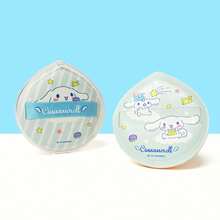 Miniso Sanrio Characters Extra-Large Marshmallow Cushion Puff Hello Kitty Skin-Friendly Flocked Material High Elasticity No Powder Absorption Daily Base Makeup Application (1 PC) - White - View 3