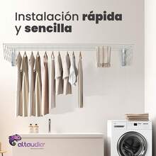Altaudia Drying Rack - White - View 6