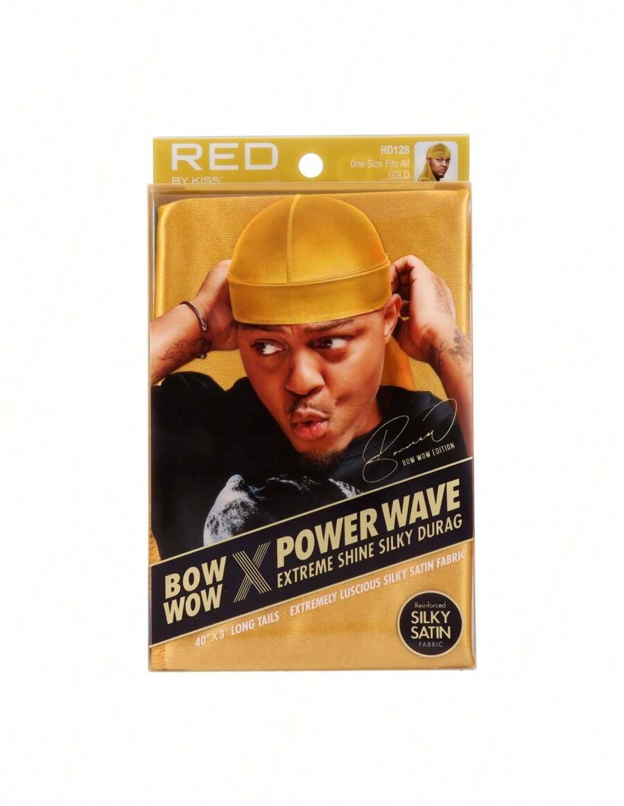 Red Kiss Power Wave Extreme Silky Durag Gold Capa De Cabello, red Kiss Power Wave Extreme Silky Durag Gold Capa De Cabello ¡envío En 24/48hs! - Multicolor - Ver 1