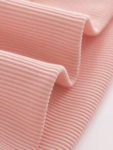 Tween Girl Long Sleeved Round Neck Sweatshirt With "Cute Smart And A Bit Dramatic" Print Pattern, Providing A Comfortable, Fashionable, And Casual New Autumn/Winter Season - Pink - View 5