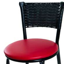 reed space 1 BLACK REED KITCHEN STOOL BAR COUNTER - 紅色 - 查看 3