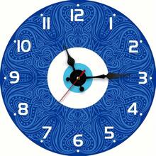 2D Flat 10inch  Wood Silent Round Wall Clock - Modern Minimalist Style Pattern Design, Battery Operated (AA Batteries Not Included),  Wood, Roman Numerals, Silent Quartz Movement, Various Styles, Accessories Manual Installation, Suitable For Living Room, Bedroom, Kitchen, Office, Coffee Shop - Home Decoration Best Gift For Christmas, New Year's Day, And Birthdays, High-Quality Printing - 彩色 - 查看 8