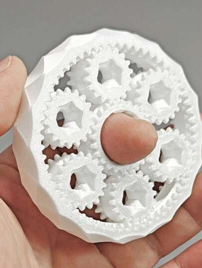 Sanfter Fingerspitzen-Gyro Planetengetriebe Entspannungsspielzeug, 3D-Handwerkskunst, gute Geschenkwahl