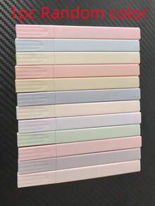 12pcs Soft Chisel Tip Pastel Highlighters - Assorted Colors, Bleed-Proof, Perfect For Journaling, School & Office, Art Supplies