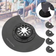 YWBL-WH Juego de 5 hojas de sierra circulares oscilantes de acero de alto carbono para reparación de corte - 1 - Ver 6