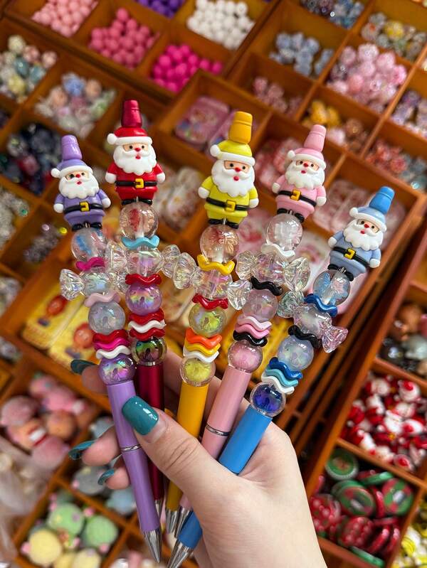 SUSU handgemachter DIY Perlen-Stift, Schulmaterial, Bürozubehör, handgemachte Geschenke für Schüler und Lehrer, Geschenk für andere