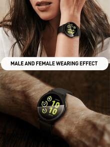 Garmin Vivoactive 5/6 Smart Watch Protective Case, 9H Tempered Glass Screen Protector + Charging Port, Full Coverage PC Protective Frame - Garmin Vivoactive 5 - View 2