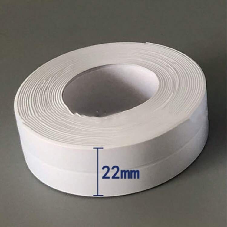 1roll Waterproof Mildew-Proof Toilet Caulk Strip, Self-Adhesive Sealing Tape For Kitchen Bathroom, Bathroom Waterproof Tape To Avoid Wet, Kitchen Sink Beautiful Seam Stickers, Stickers, Wall Decal, Vinyl Decal For Home Decorations, Spring Decoration Items Refresh Your Home, Festival Decoration Stickers Gifts Birthday Graduation - Multicolor - View 7