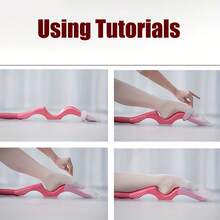 مجموعة من 7 قطع أدوات ضغط كاحل الرقص، وأدوات ضغط كاحل الباليه، وأدوات تشكيل الكاحل للتدريب الاحترافي على مطاطية الكاحل. مناسبة للاستخدام التدريبي اليومي.