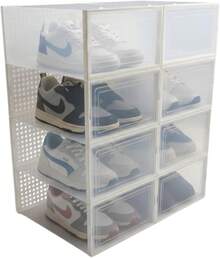 K PRÁCTICA| Ropero Closet Organizador Armable 8 Secciones - Color Blanco - 8 secciones - Ver 6