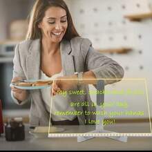 pizarra magica con luz led tableto de notas con luz led pizarron magico con luz led ideal para niños pizarron jumbo con luz led - Blanco - Ver 3