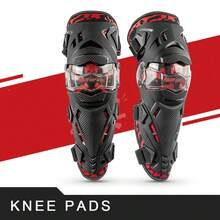 1 Pair Motorcycle Riding Sports Knee Pads, Off-Road Racing Protective Gear With PP Shell, Knee Injury Prevention, Suitable For All Seasons