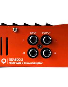 Amplificador de 2 Canales para Auto QUANTUM QEA800.2 1800W 2 Ohms Clase A/B - Negro - Ver 9