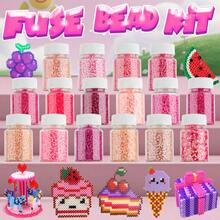 2000 piezas - Juego de cuentas de fusión de 2.6mm, ideal para principiantes y aficionados de las artes y manualidades, joyería de cuentas creativa, material duradero, suministros de cuentas, diseñadores creativos, regalo perfecto para Halloween, Navidad, días festivos