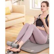Thiết bị hỗ trợ gập bụng, thiết bị tập thể dục tại nhà cho bài tập bụng, máy tập gập bụng kèm dây kháng lực và giá đỡ chân - Nhiều màu - Xem 5