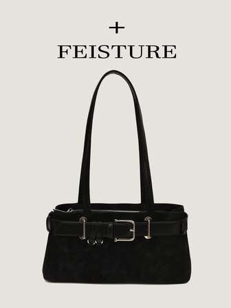1pc FEISTURE Fashion Women's Underarm One Shoulder Bag, Suitable For Daily Outings, Dates, And Commuting