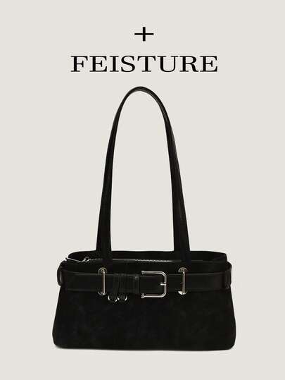 1pc FEISTURE Fashion Women's Underarm One Shoulder Bag, Suitable For Daily Outings, Dates, And Commuting