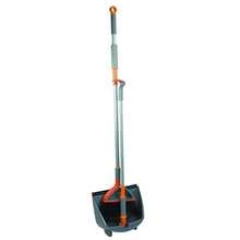 Quick 'n Easy Upright Broom And Dustpan Set In Gray/Orange For Efficient Home Cleaning Lightweight Design With Ergonomic Handle And NonSlip Grip Ideal For Daily Use On Hard Floors And Carpets - QuickNEasyUprightBroomandDustpanSetGrayOrange - View 5