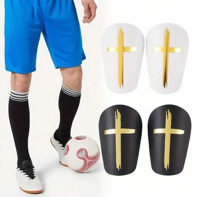 Ultra-Lightweight Soccer Shin Guards - Durable, Comfort Fit Knee Pads For Men & Women - Ideal For Football, Basketball & Yoga Training