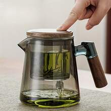 Thick & Heat-Resistant High Capacity Glass Teapot, Stainless Steel Filter, Suitable For Gas Stove, Induction Cooktop, Electric Stove, Portable Hand-Brew Tea Pot For Flower Tea, Black Tea, Pu-Erh Tea, Easy To Clean, Great For Living Room, Office, Tea Ceremony, Gift Or Personal Use - Multicolor - View 12