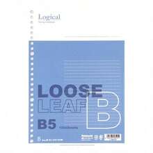 スイング ロジカル ルーズリーフ\/B5\/B罫 LL - B501B - B5 100枚 + B罫 - チェックする 1