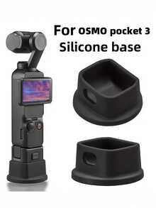 Pocket 3 Non-Slip Silicone Stand - Lightweight And Compact Desktop Stand With A Stable Base And Ergonomic Design For Smooth Video Recording, Compatible With Pocket 3 Camera, Portable Camera Stand, Stylish Accessory, Durable Construction, Photography Accessory