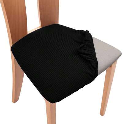 Fundas Para Sillas Pack de 6 Piezas – Protectores Impermeables y Elásticos para Asientos, Ajuste Universal para Sillas de Comedor, Cubierta Antimanchas y Lavable, Ideal para Hogar, Restaurantes y Eventos, Disponible en Varios Colores y Diseños Modernos, Protege del Derrame de Líquidos, Polvo y Desgaste Diario