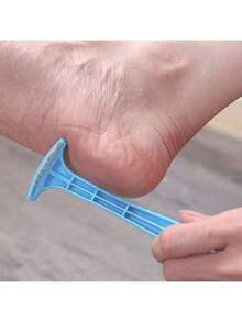 Pedicure Knife Callus Remover, Silver Professional Whole Scrubber Dead Skin Remover Pedicure Foot Care Tools Men Women - 藍色 - 查看 4