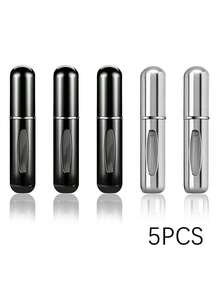 1/5/10 chiếc, Bình xịt nước hoa 5ml có thể nạp lại, Bình nước hoa du lịch cầm tay, Bình xịt nước hoa, Lọ đựng mẫu nước hoa mini - Nhiều màu - Xem 7