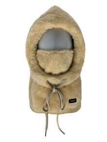 1pc Winter Fleece Balaclava Ski Mask - Elastic Drawstring Closure, Warm Face Mask, Polyester Knit Full Head & Neck Warmer, Lightweight Warm Balaclava For Cycling Skiing Outdoor Sports, Winter Warm Fuzzy Hat - Lightweight Warm Pullover Hat With Elastic Drawstring, Unisex, Lightweight, Washable, Balaclava - Multicolor - View 11