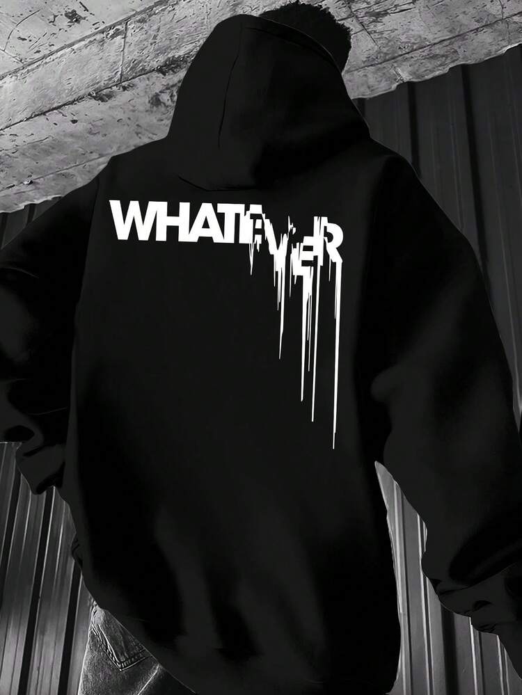 Men Zip-Up Hoodies - 黑色 - 查看 1