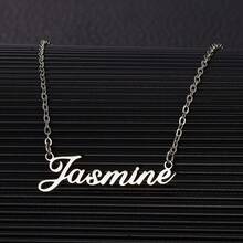 A Customizable New Type Of Personalized, Fashionable, And Simple DIY Name Necklace For Men And Women. - Multicolor - View 4