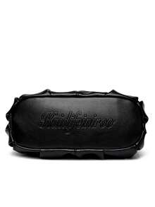 LUYIAIXI 2025 Jesień/Zima Nowa Moda Damska Retro Plisowana Duża Pojemność Torba na Jedno Ramię - Czarne - Zobacz 8