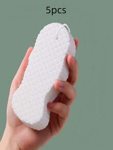 1pc 3D Sponge Bath Towel, Exfoliating Sponge, Bath Cleaning Cloth, Bathroom Essential, Bathroom Cleaning Supplies, Bath Cleaning Products, Bath Towel, Cleaning Sponge, Exfoliating Scrub Cloth, 3D Fish Scale Pattern Bath Sponge, Painless Cleaning, Non-Irritating, Lightweight And Easy To Use, Suitable For Bathroom, Travel, Hotel, Dorm, Back To School Essential - Multicolor - View 17