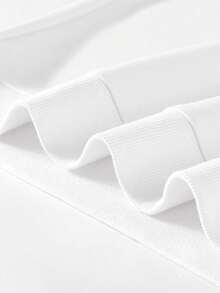 Set de 2 piezas de sudadera con cremallera y pantalón de chándal de manga larga para niña/niño en otoño/invierno, de moda, piel amigable, suave y cómodo - Blanco - Ver 4