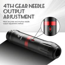 DQFART Wireless Tattoo Gun, Equipped With 1200mAh Power Supply And Powerful Motor, Suitable For Beginners And Tattoo Artists (Tattoo Needles Not Included) - Multicolor - View 6