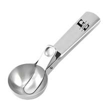 1pc Personalized Ice Cream Scoop - Customized Engraved Spoon And Melon Baller, Perfect Gift For Her, Women, Mom, Kids, Boyfriend Or Home Kitchen - Silver-new - View 12