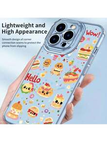 Estuche de teléfono transparente y adorable para PC, que ofrece resistencia a los golpes y protección completa para la cámara del último modelo para for  11 Pro Max. - Multicolor - Ver 6