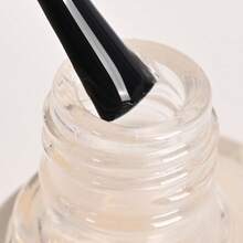 Libeine 10毫升天然米色指甲强化剂，快速自然干燥，增强指甲强度，提亮指甲，打造自然光泽指甲