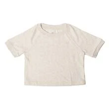 Gap Camiseta Manga Corta Cropped 626677 para Niña - Entrega 24/48 horas en Peninsula y Baleares - Beis - Ver 1