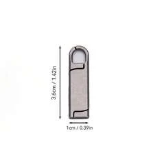 1/4/8 قطعة سحابات سوستة دوارة - سبائك الزنك عالية الجودة لاستبدال السحابات للحقائب والسترات والحقائب الظهرية والأحذية والمحافظ والمعاطف، تصميم أنيق، بنية قوية - سهلة التركيب، بدون أدوات مطلوبة، قابلة لإعادة الاستخدام للحقائب والسترات والحقائب الظهرية والأحذية والمحافظ والمعاطف