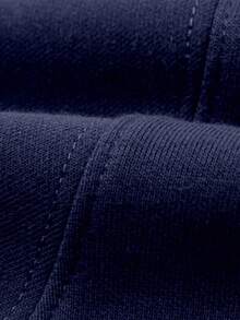 Conjunto casual estampado "California Dream" con capucha y jogger – moderno, juvenil y cómodo - Azul Marino - Ver 5