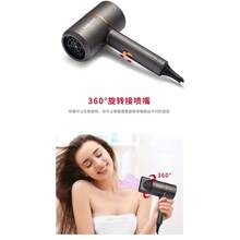 Secadora Cabello Potente Profesional 2 Velocidades Portátil Color Gris 1200W - Gris - Ver 8