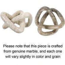 - Nudo Decorativo Moderno de mrmol, Beige - inicial - Ver 8