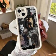 1 funda para móvil Wednesday-Addams-Diamond 2D, anti-caída compatible con iPhone 11, 12, 13, 14, 15 y 16 16PROMAX PLUS - diseño moderno y creativo, funda absorbente de impactos - Blanco - Ver 3