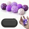Silicone Magnetic Balls Set - Fidgeting Relax Toys With Elastic Texture, Assorted Colors (Black, Green, Pink, Purple,Blue), Magnetic Toys(Colours And Details Are Random)