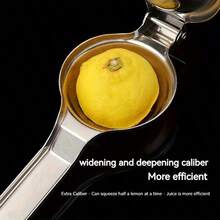 1pc Manual Aluminum Citrus Juicer - Suitable For Oranges, Lemons And Pomegranates - Ideal For Home Kitchen, Parties And Bars - Multicolor 2 - View 6