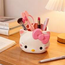 SANRIO 1 cái/2 cái   hoạt hình để bàn đựng bút, đồ lưu trữ trang trí để bàn, hộp đựng cọ trang điểm, thích hợp sử dụng hàng ngày, quà tặng hoàn hảo - Nhiều màu - Xem 9
